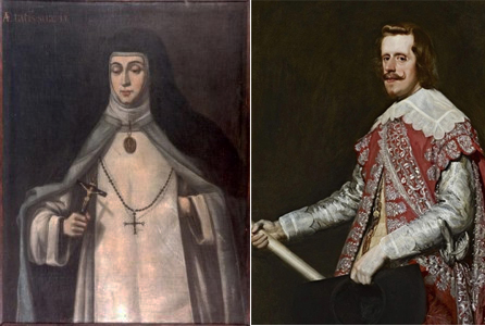 King Philip IV Maria Agreda