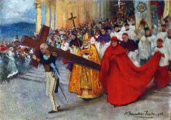 gabriel moreno signs cross