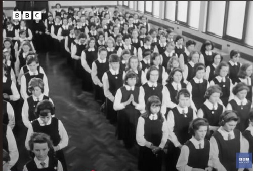 Irish school girls