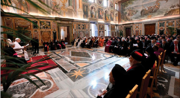 Discurso para líderes religiosos, 19 de mayo de 2025