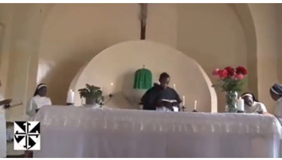 African priest says a dancing Mass