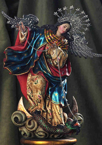 virgen alada del apocalipsis