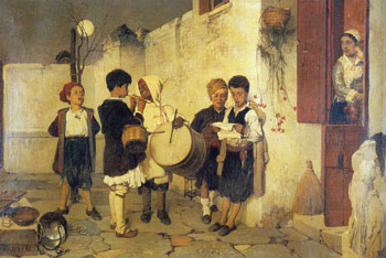 niños griegos